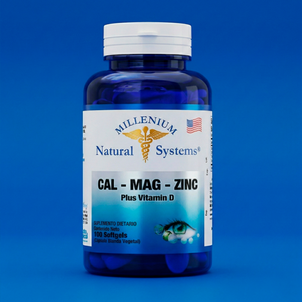 Cal Mag Zinc Plus Vitamin D - Imagen 2