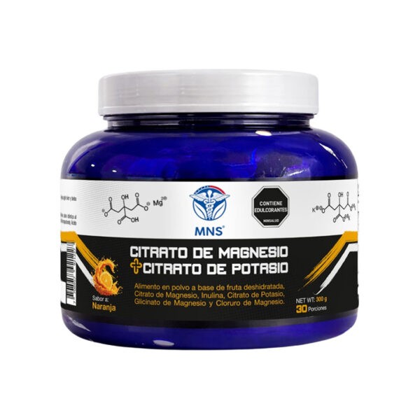 Citrato de Magnesio + Potasio Naranja - Imagen 2