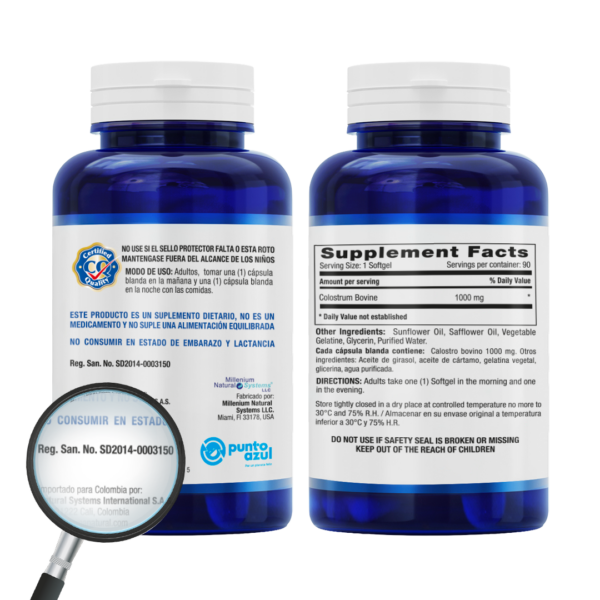 Colostrum 1000 mg - Imagen 3