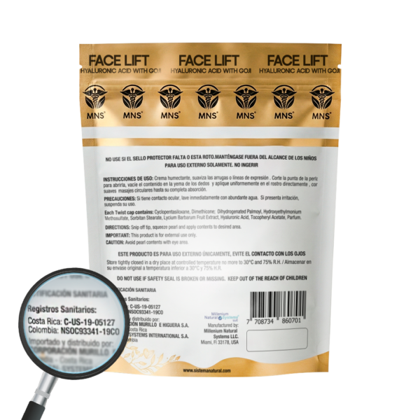 Face Lift Hyaluronic Acid with Goji - Imagen 3