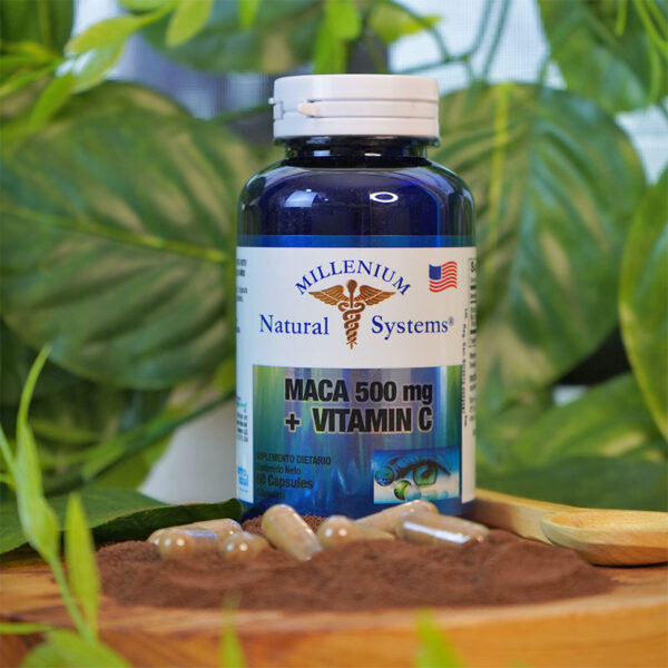 Maca 500 mg + Vitamin C - Imagen 2