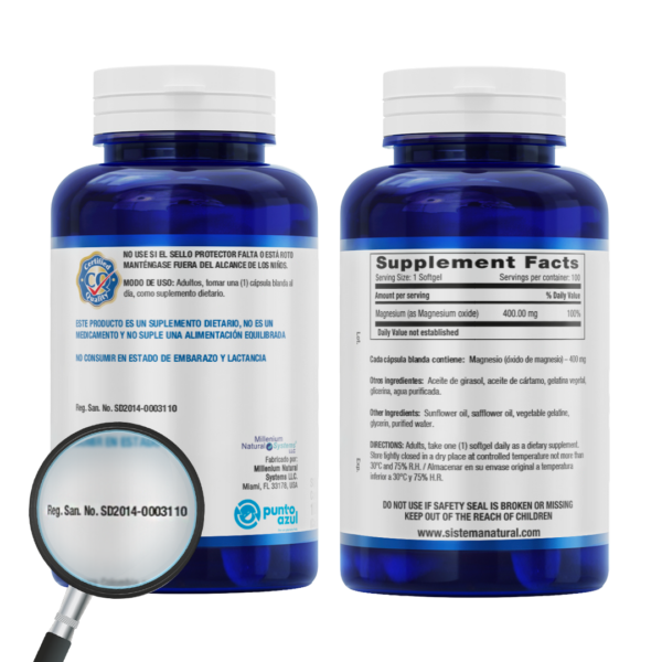 Magnesium 400 mg - Imagen 3