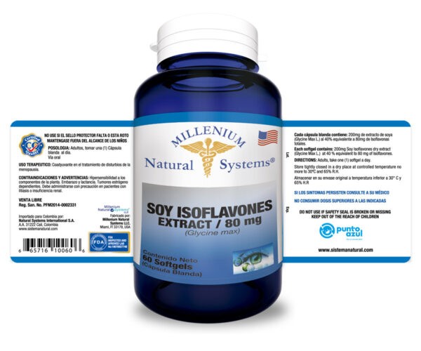 Soy Isoflavones 80 mg - Imagen 4