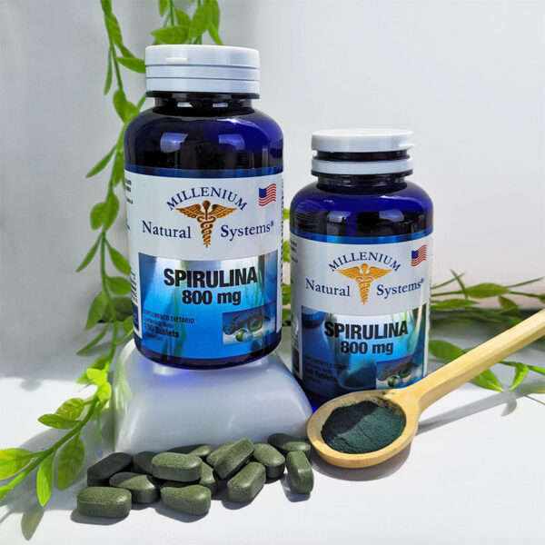 Spirulina 800 mg - Imagen 2