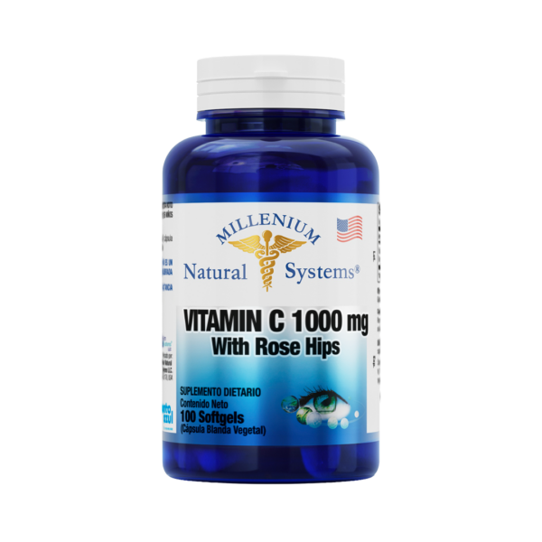 Vitamina C 1000 mg + Rose Hips