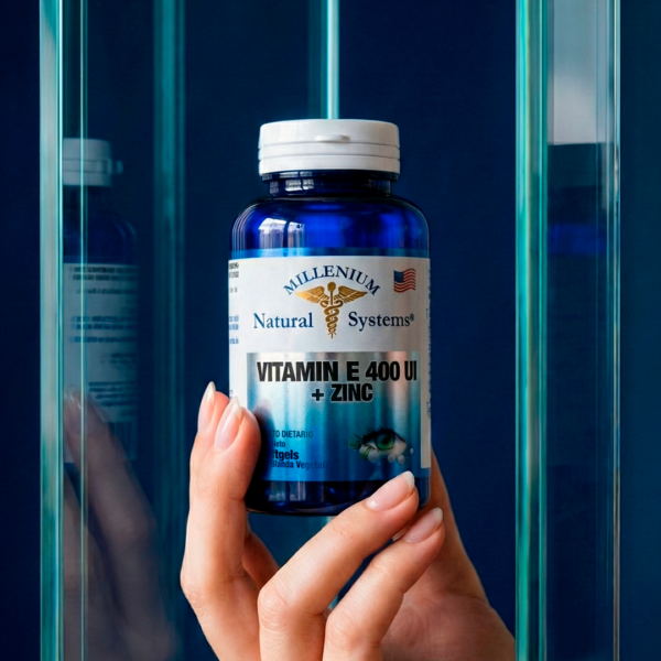 Vitamina E 400 IU + Zinc - Imagen 2